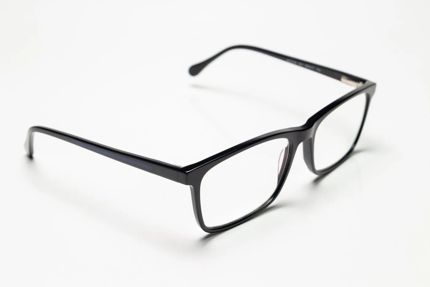 Monture optique rectangulaire noire